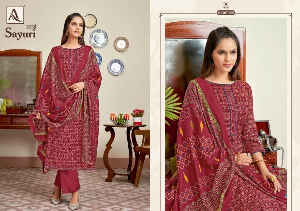 Alok Sayuri Pure Pashmina Designer Dress Material Collection 